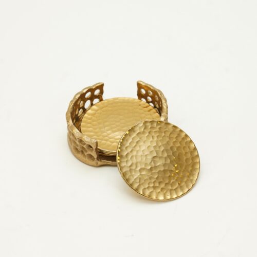 סט 6 תחתיות עגול לכוסות