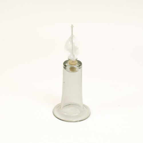 פמוט זכוכית ארט 16/10