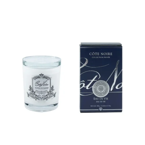 נר בינוני Eau de Vie לבן