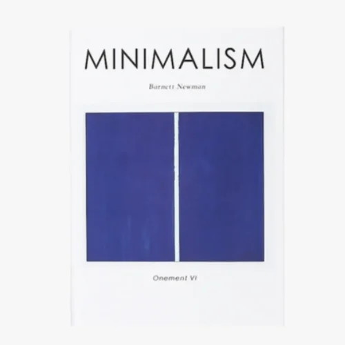 ספר מותג MINIMALISM  BLUE