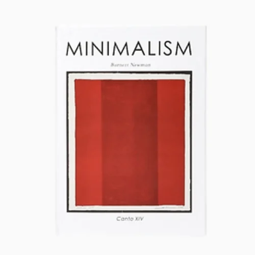 ספר מותג MINIMALISM RED